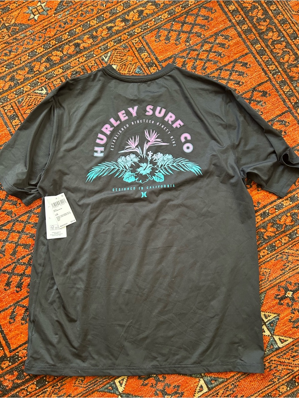 Hurley Surf Co. Swim Shirt -UPF 50+